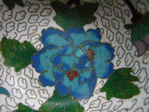 Cloisonne Scalloped Open Bowl