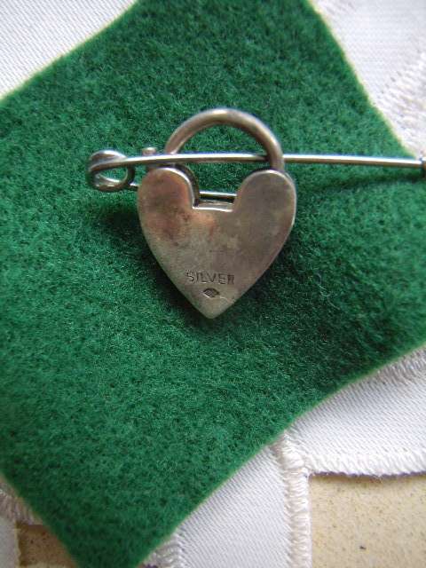 925 Siver Charm Bracelet Lock - Clearly Marked Silver