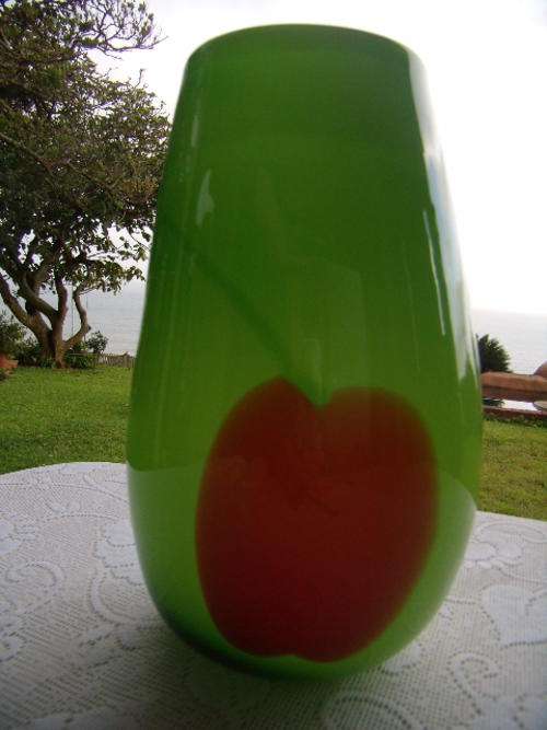 Large Hand Blown Glass Vase  ***Excellent Condition***