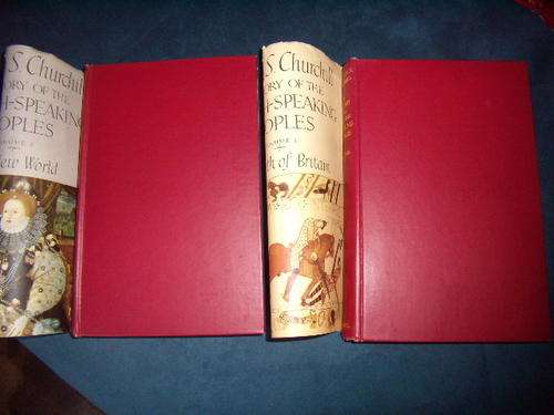 Winston S Churchill Vol. 1 & 2 English -Speaking People "The New World & The Birth of Britain"