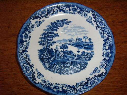 William James "Pastrol Symphony Pattern Saucer - Excellent Condition - Nice display Plate