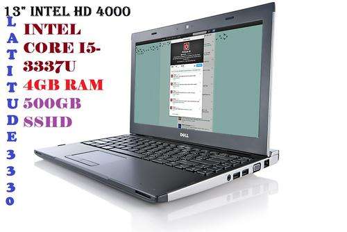 DELL LATITUDE 3330 CORE I5-3337U ,1.80GHZ , 4GB RAM ,500GB SSHD, INTEL HD 4000 , NEW CONDITION