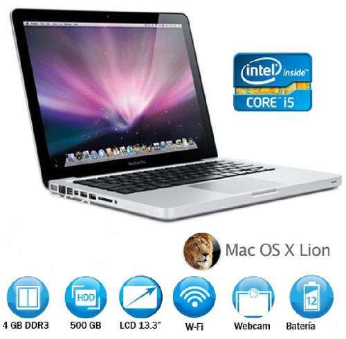 13" MACBOOK PRO , CORE I5 @ 2.40GHZ , 4GB RAM ,500GB HDD , VERY GOOD CONDITION.