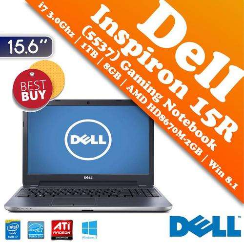 Dell Inspiron 15R-5737 Core i7-4500U,8GB RAM,1TB HDD,AMD RADEON HD 8670M 2GB, TOUCH SCREEN