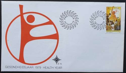 South African first day cover for the Health Year, 1979