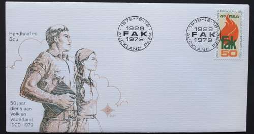 South African first day cover for the F.A.K., 1979