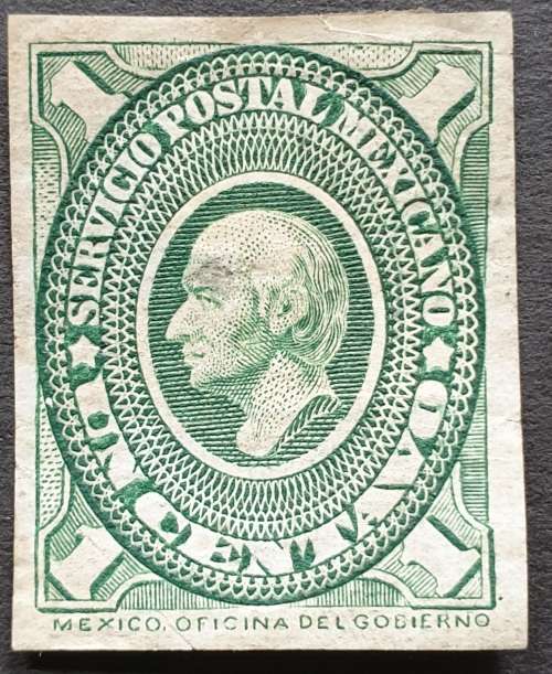 Mexico postage stamp, Hildago, 1884