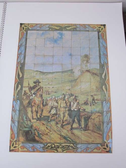 HISTORIC TABLEAUX ON TILES HISTORIESE TABLO'S OP TEëLS