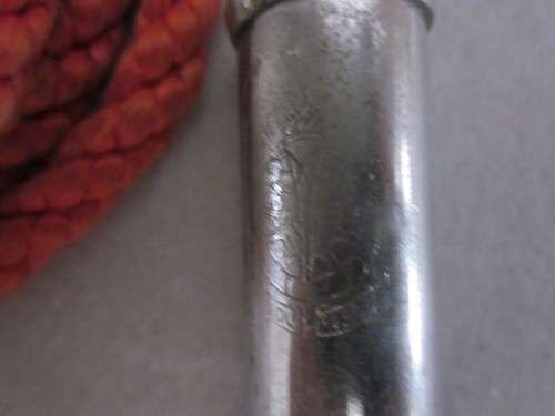 Voortrekker Whistle with rope