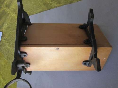 ANTIQUE c1900 ALEXANDERWERK CAST IRON BREAD SLICER