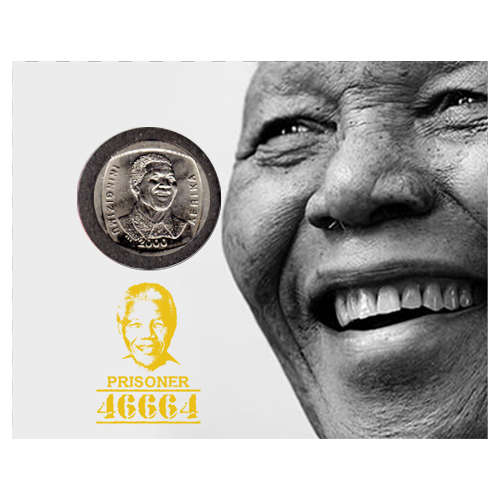 Mandela Smiley Five Rand - R5 2000 AU58-MS63 Potential
