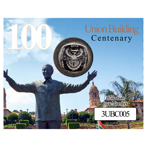 Union Building Centenary Two Rand Coin Flip Limited Edition - R2 2014 MS63-MS70 Potential