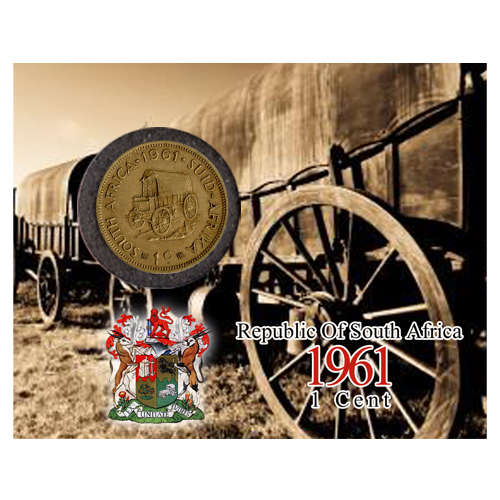 1961 - Republic Of South Africa - One Cent - 1c