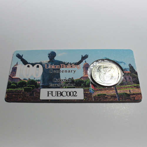 Union Building Centenary Two Rand Coin Flip Limited Edition - R2 2014 MS63-MS70 Potential