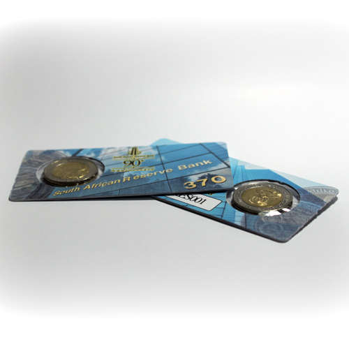 90 Years Birthday Of Reserve Bank Five Rand Coin Flip Limited Edition - R5 2011 MS63-MS70 Potential