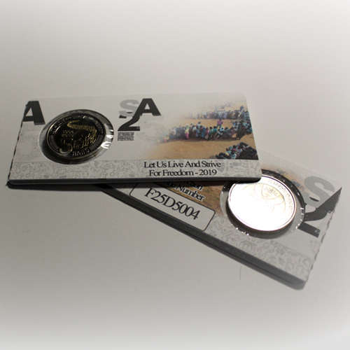 Let Us Live & Strive For Freedom R5 In Collection Flip - 2019 MS63-MS70 Potential