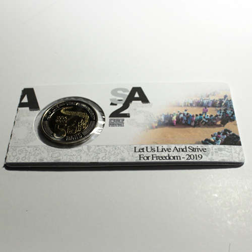 Let Us Live & Strive For Freedom R5 In Collection Flip - 2019 MS63-MS70 Potential