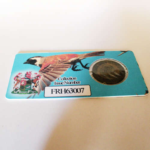 Republic Of South Africa Half Cent Coin Flip - Eendrag Maak Mag / Unity Is Strength - 1/2c 1963