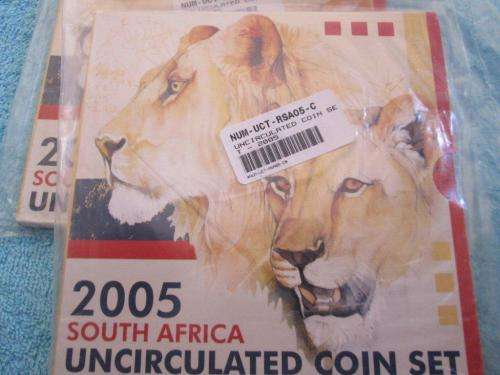 2005 Uncirculated Set, Sealed as received from the SAMint