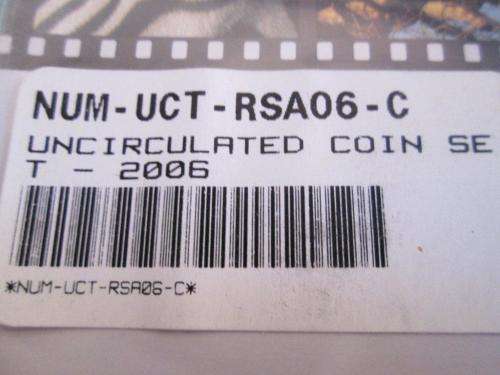 2006 Uncirculated Set, Sealed as received from the SAMint