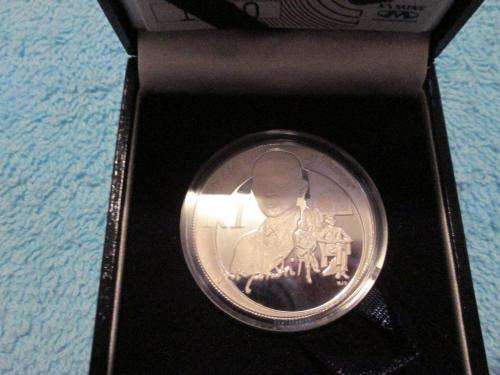 2008 Ghandi Silver R1 Proof, 2877/6133 Still sealed