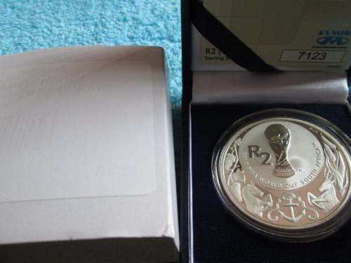 2010 World Cup Soccer (Fifa) Silver R2 Proof (31.1 gm, 1oz) 7123/11129