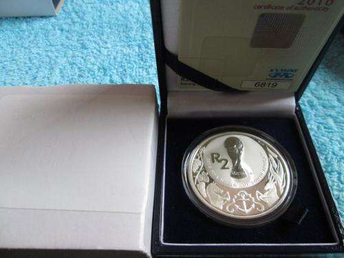 2010 World Cup Soccer (Fifa) Silver R2 Proof (31.1 gm, 1oz) 6819/11129