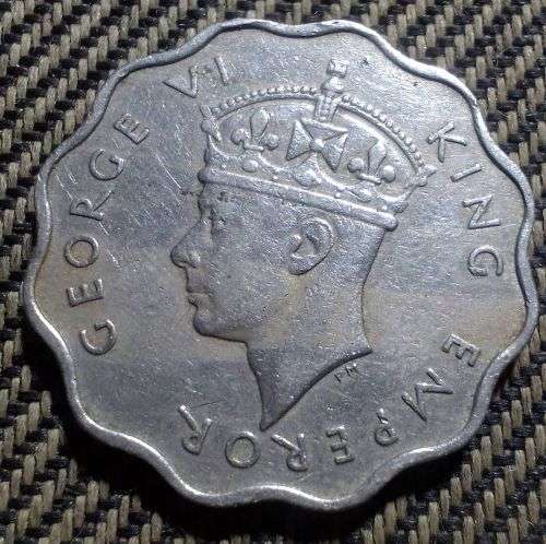 Mauritius Ten Cents 1947 Coin