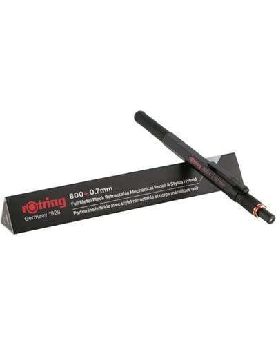 Rotring 800+ mechanical pencil with stylus 0.7mm Black