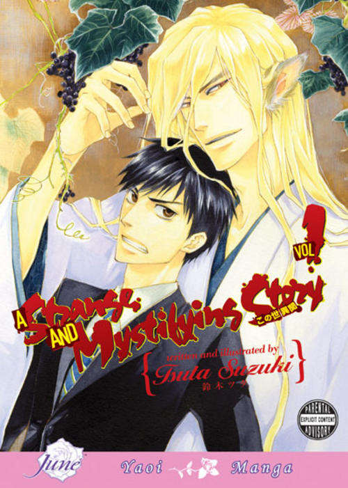 *GENUINE YAOI MANGA* A strange and mystifying story Vol 1 - Tsita Suzuki