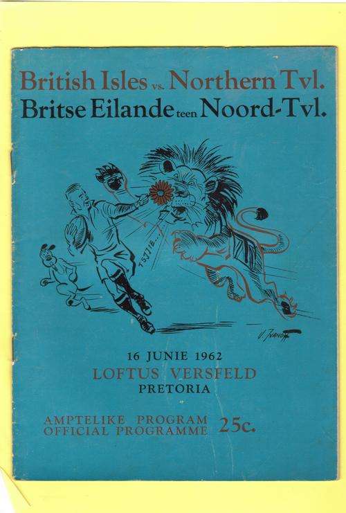 British Isles versus Northern Transvaal 1962