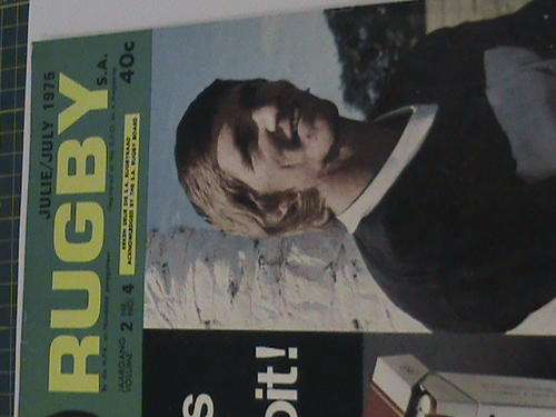 RUGBY MAGAZINE JULY 1975