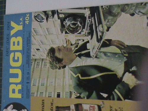 RUGBY MAGAZINE DEC 1974