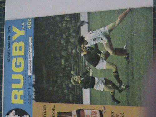 RUGBY MAGAZINE MARCH 1975