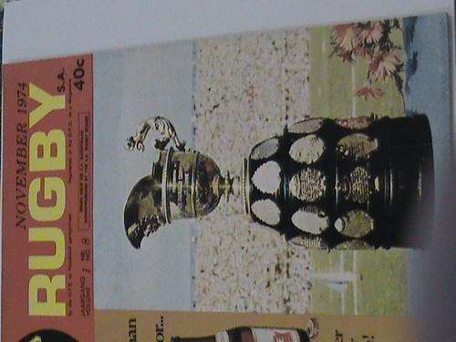 RUGBY MAGAZINE NOV. 1974
