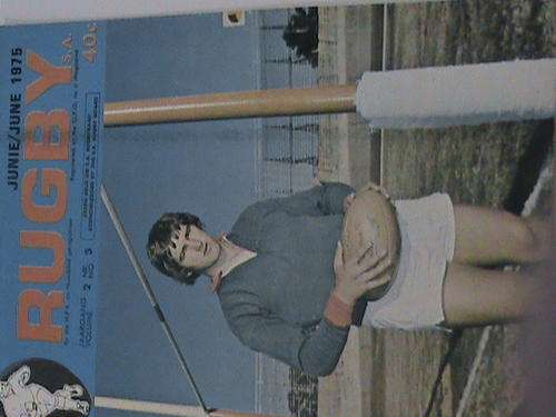 RUGBY MAGAZINE JUNE 1975