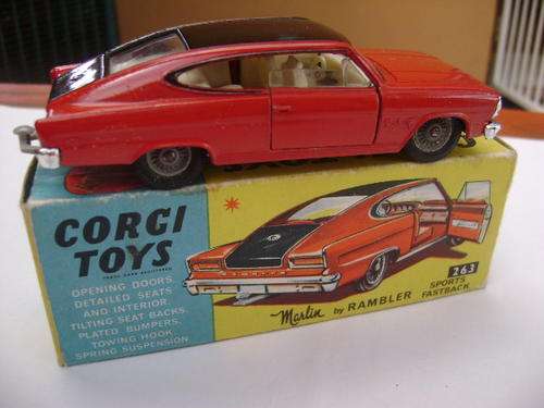 Corgi nr.263 Rambler Marlin Sports Fastback (M.I.B.)