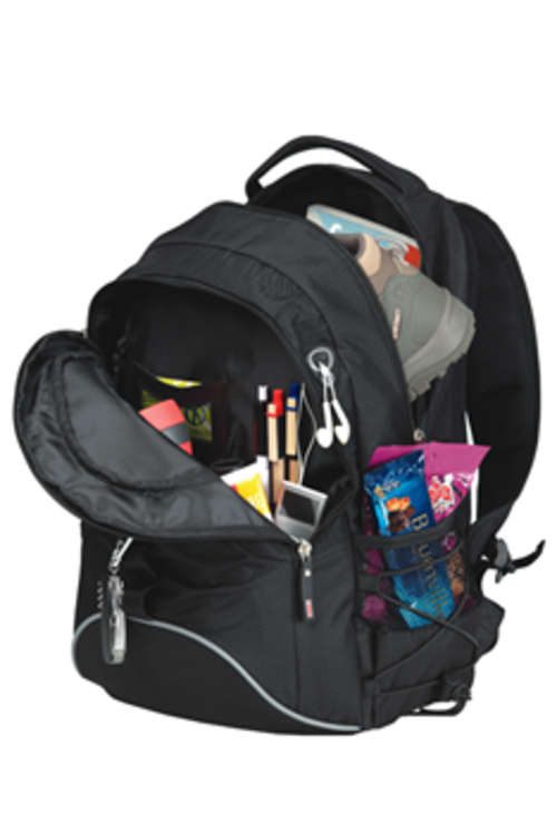 Luca  Backpack with laptop compartment - black - New - Barron