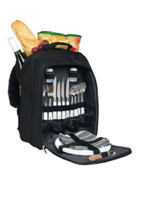 San Severo Picnic Backpack - black  - New - Barron