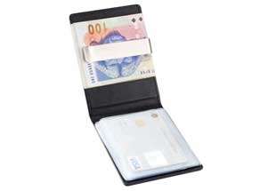 CREDIT CARD CASE WITH MONEY CLIP - Altitude - New