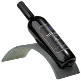 Curved Wooden Wine Bottle Holder - New - 3 colours - BARRON