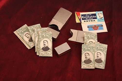 The original Gillette razor blades