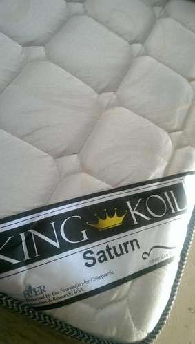 King Koil Saturn Double Bed