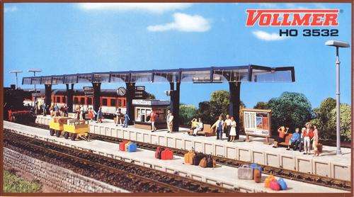 QUICK AUCTION: . VOLLMER COVERED PLATFORM  HO 3532