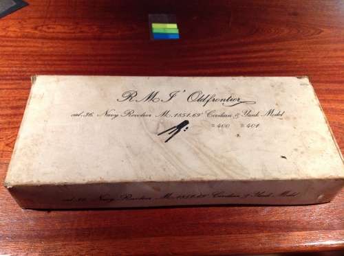 Rmj old frontier ,cal 36 ,colt navy revolver (1859.69) civilian and Janik model ,,model doesn't fire