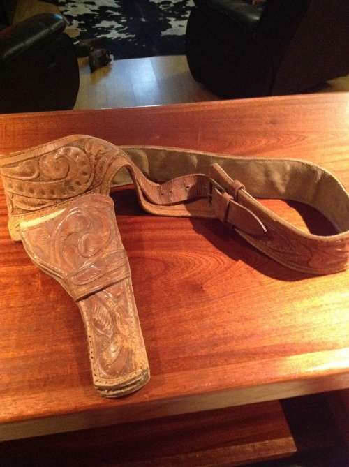 Very old western holster