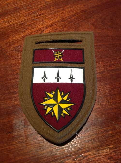 1 Recce rubberized shoulder flash