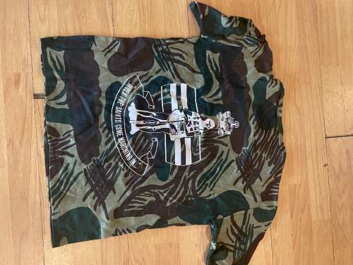 Original Rhodesian RLI camo tshirt - printed - size medium