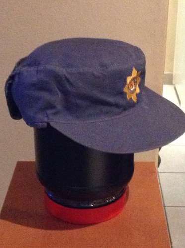 Saps police flap cap