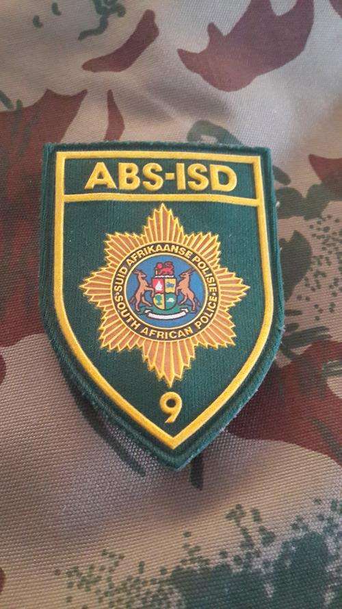 Sap unit 9 Breast Badge used on camo
